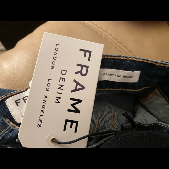 FRAME Denim Le Skinny de Jeanne in Sunset Grove size 26 NEW WITH TAGS - Picture 5 of 8